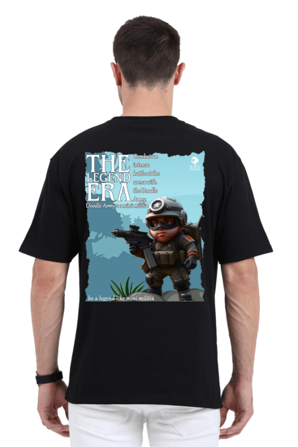 MiniMilitia | Pure Cotton Oversized T-shirt | Unisex design